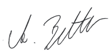 Dr. Andre Buthe signature